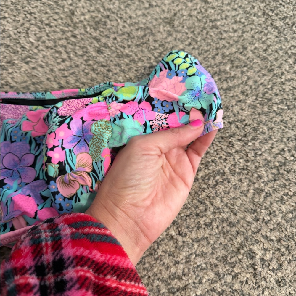 Victoria's Secret Floral Swim Set - Pink and Blue - Picture 8 of 8
